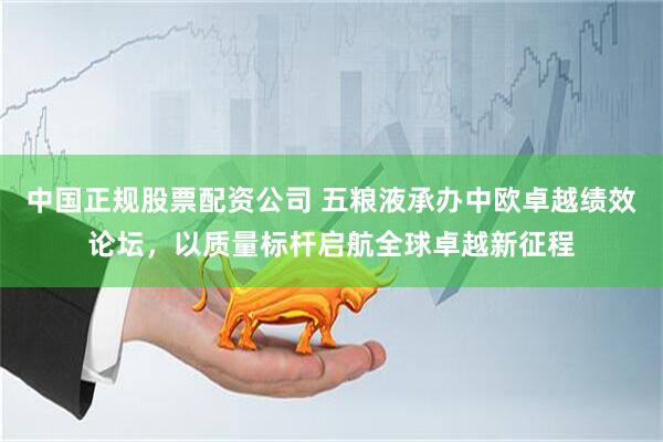 中国正规股票配资公司 五粮液承办中欧卓越绩效论坛，以质量标杆启航全球卓越新征程
